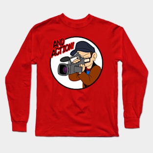 Chris - And Action! Long Sleeve T-Shirt